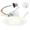 Westinghouse Recessed Down-Light LED Dimmablemable 14W 120V Clear Temp Select 5-6In White 5236000 - alternate 1